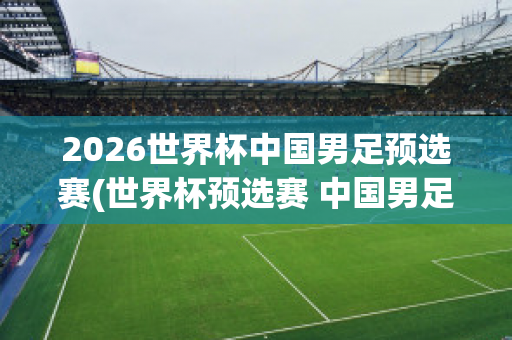2026世界杯中国男足预选赛(世界杯预选赛 中国男足)